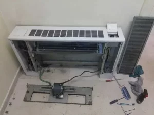 مشکل روشن نشدن فن کویل